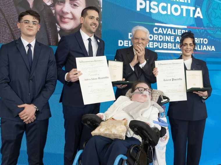 «Noi al Quirinale con Noemi, la nostra bambina “maestra di vita”»