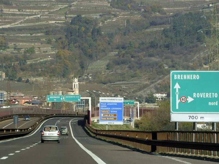 L'autostrada del Brennero