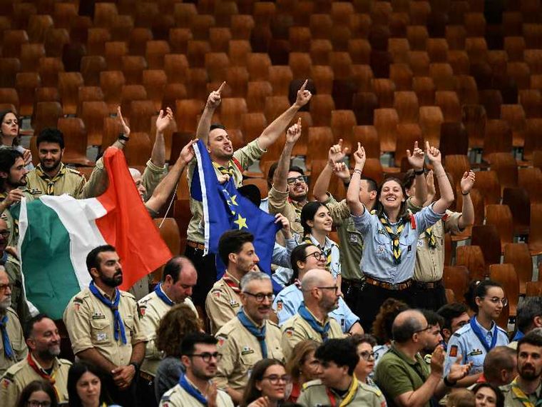 Il Papa agli scout: «Costruite un'Europa dei popoli»