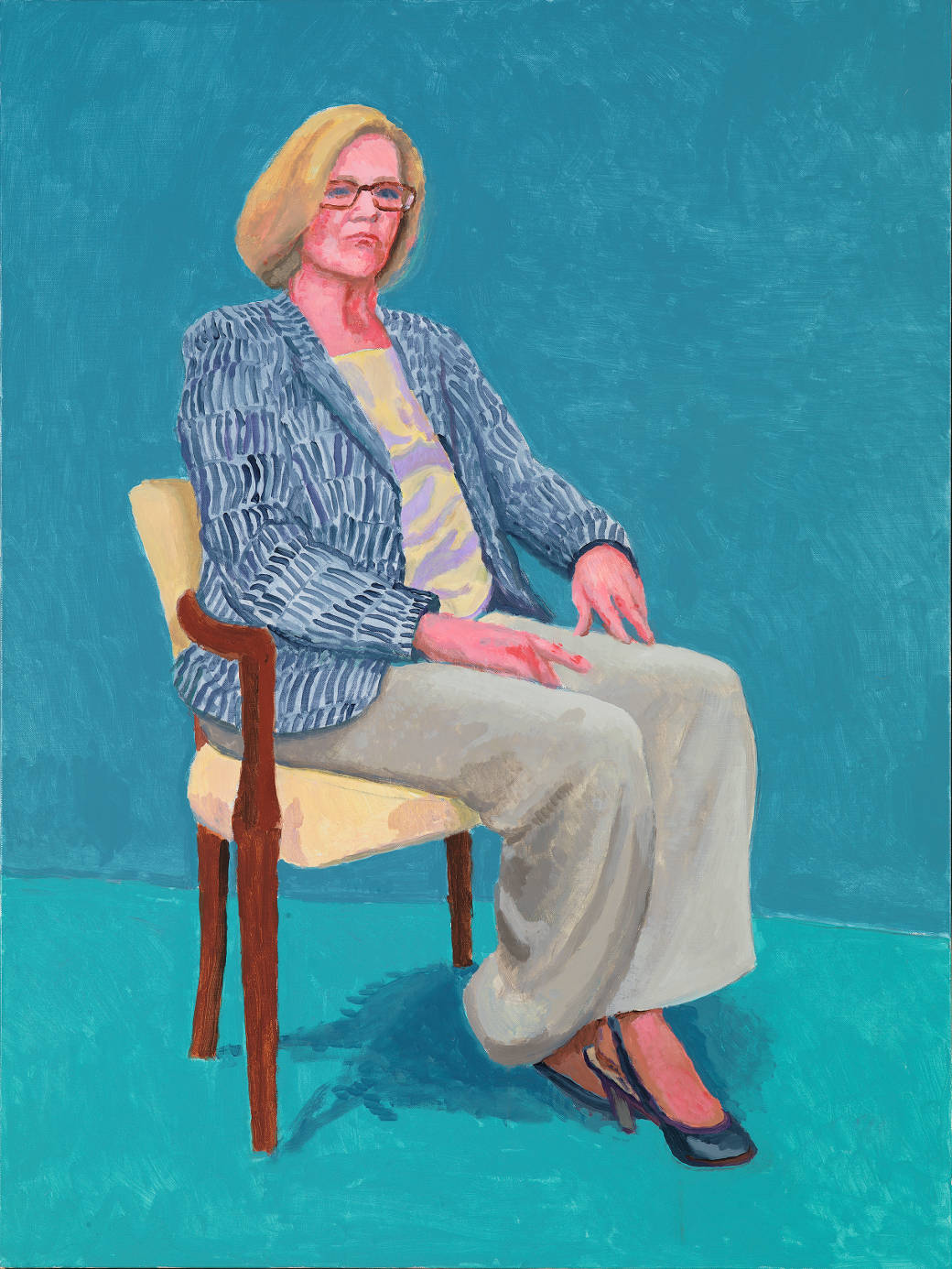 David Hockney 'Dagny Corcoran' (©David Hockney, foto Richard Schmidt)