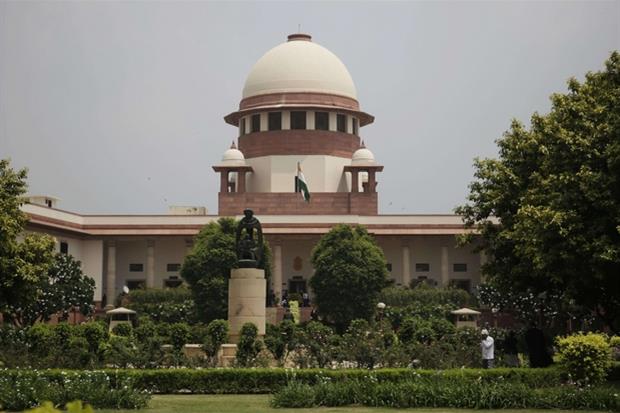 La sede della Corte Suprema indiana a New Delhi (Ansa)