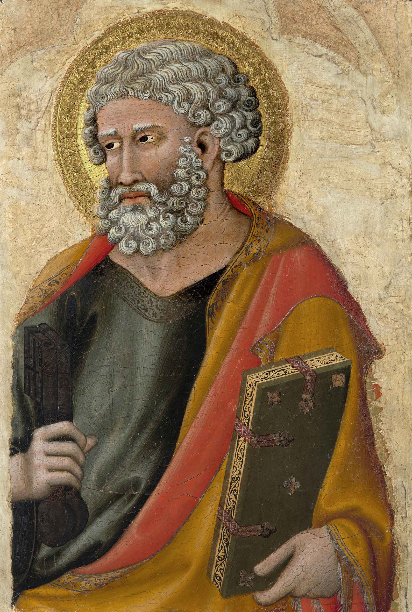 Francesco di Traino, 'San Pietro' (1325-1330), tempera e oro su tavola. Pisa, Museo Nazionale di San Matteo