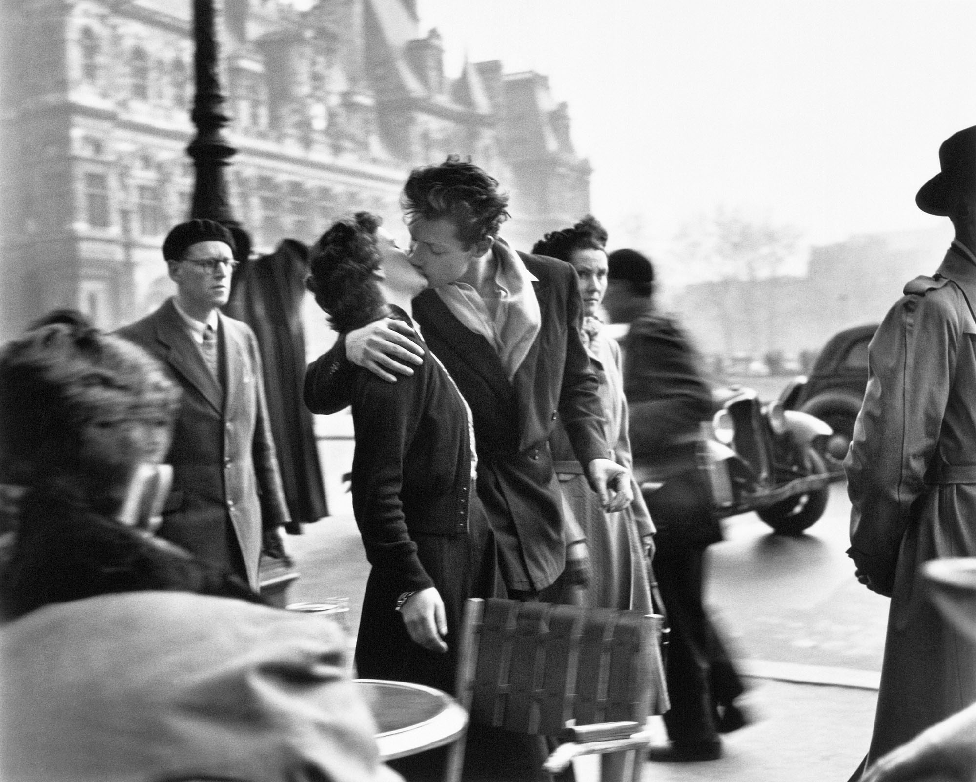 Robert Doisneau, Le baiser de L’Hotel De Ville, 1950 © Atelier Robert Doisneau