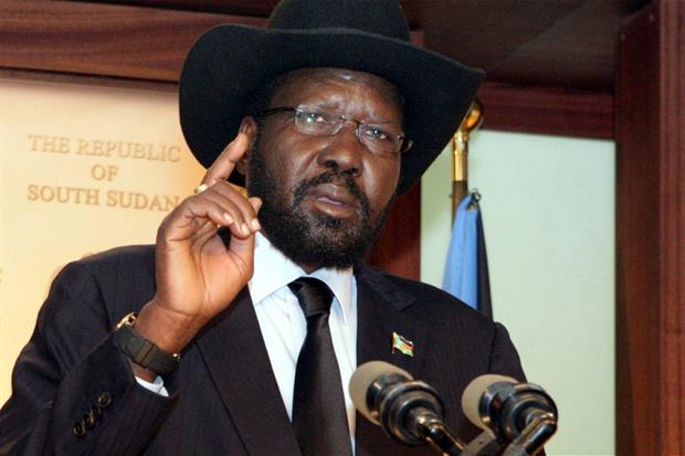 Il presidente del Sud Sudan Salva Kiir (Ansa)