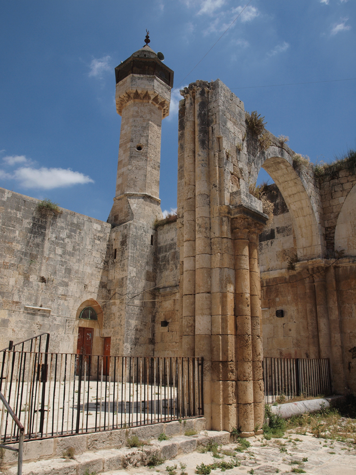 Sebaste: la moschea di Saidna Yahia, antica chiesa crociata dedicata a San Giovanni Battista