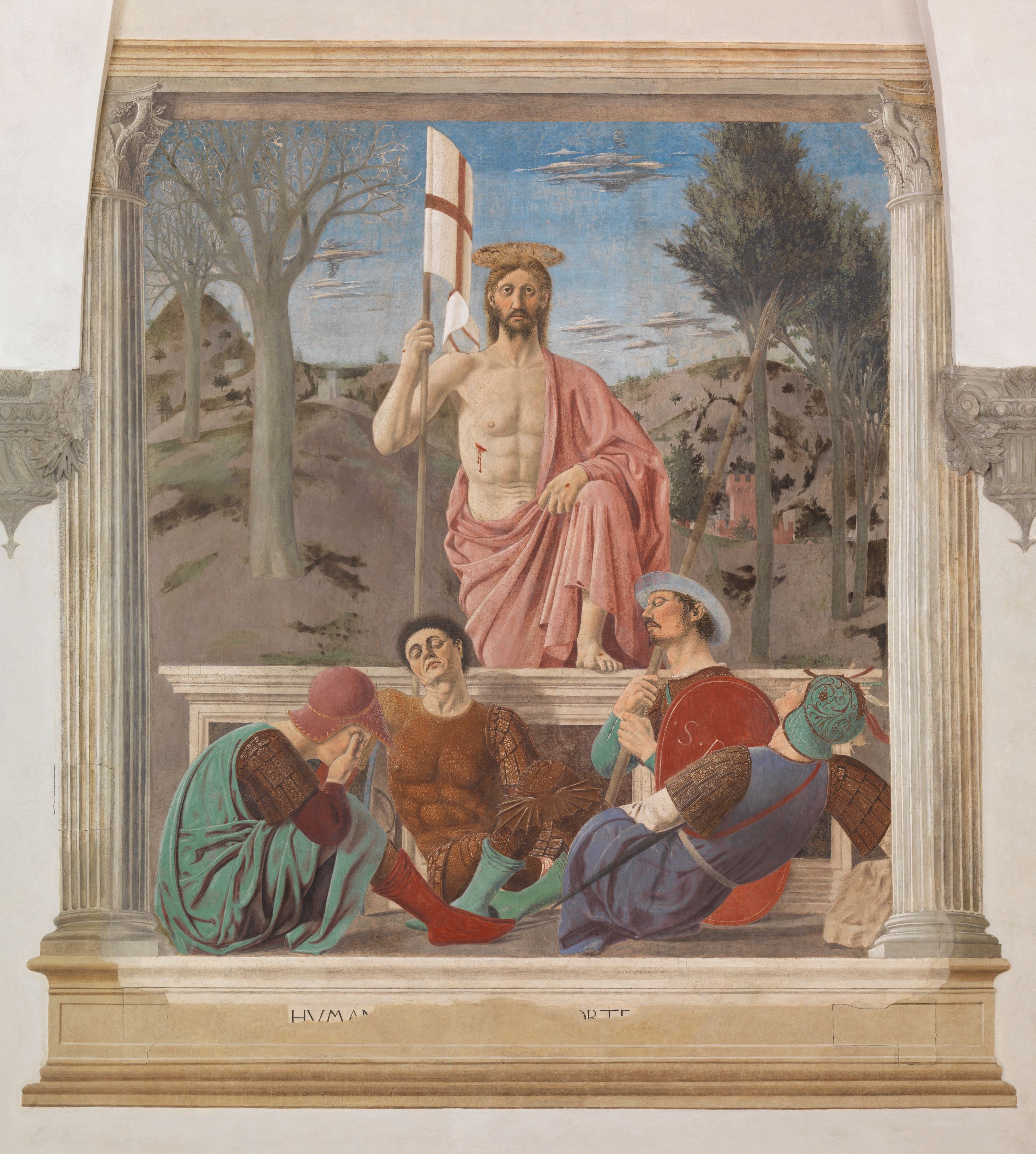 La Resurrezione di Piero della Francesca a Sansepolcro dopo il restauro