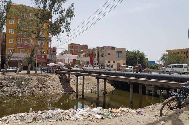 Uno dei canali del Nilo, al Cairo (Raul Gabriel)