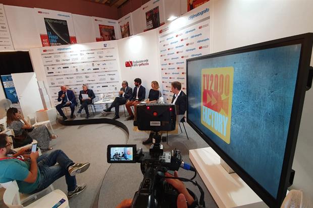 La conferenza stampa di Tv2000 alla Mostra di Venezia