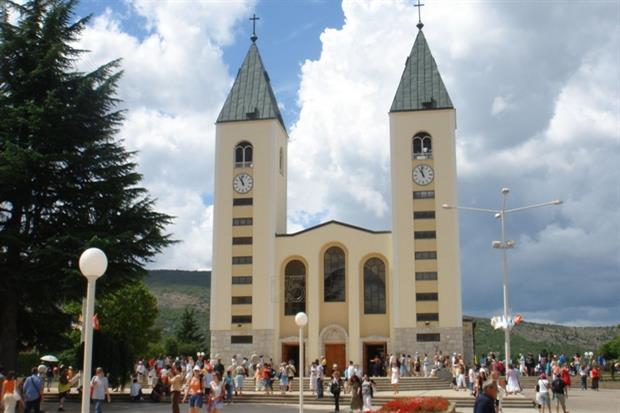 La chiesa di San Giacomo a Medjugorje