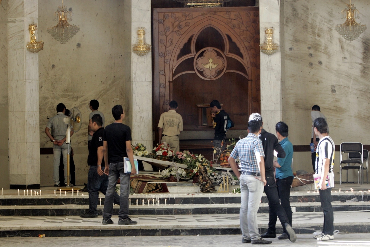 L'attentato alla Cattedrale di Baghdad nel 2010