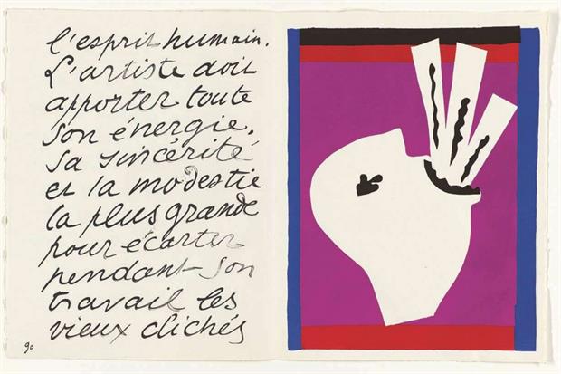 Henri Matisse, “Jazz”, pagine 90-91 (“L’avaleur de sabres”)