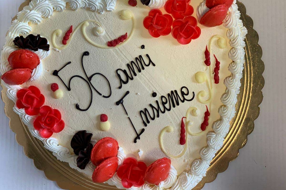 La torta per fare festa in ospedale