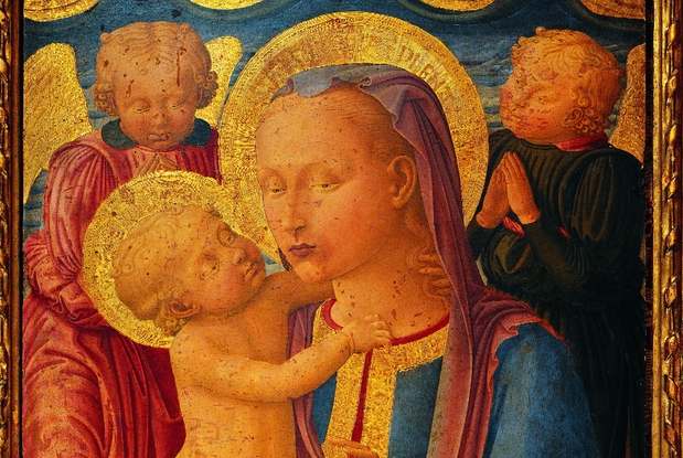 Zanobi Machiavelli 'La Vergine con il Bambino e due angeli'