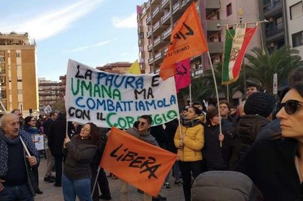 In tanti a Foggia chiedono legalità, lavoro e serenità