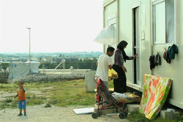 Il campo profughi di Diavala, 12 km da Salonicco