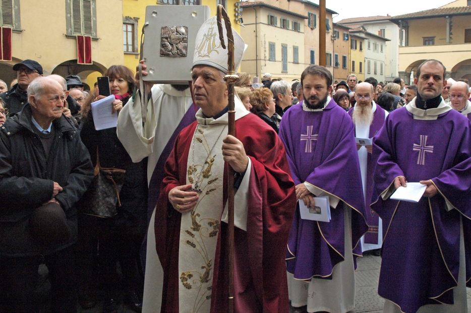 Il vescovo di Fiesole, Mario Meini, vice-presidente della Cei in una foto di archivio
