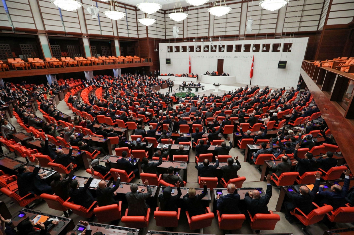 Il Parlamento turco ad Ankara