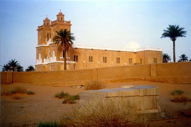 La tomba di Charles de Foucauld a El Meniaa, in Algeria