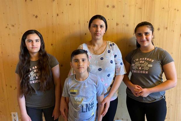 La famiglia yazida in Germania, oggi