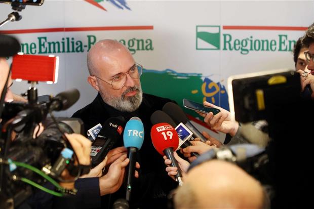 Bonaccini dopo la riconferma a governatore dell'Emilia Romagna nel voto di ieri