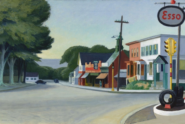 Edward Hopper,“Portrait of Orleans” (1950)