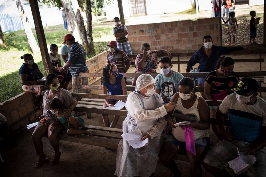 Un ambulatorio medico a Bela Vista do Jaraqui, vicino a Manaus