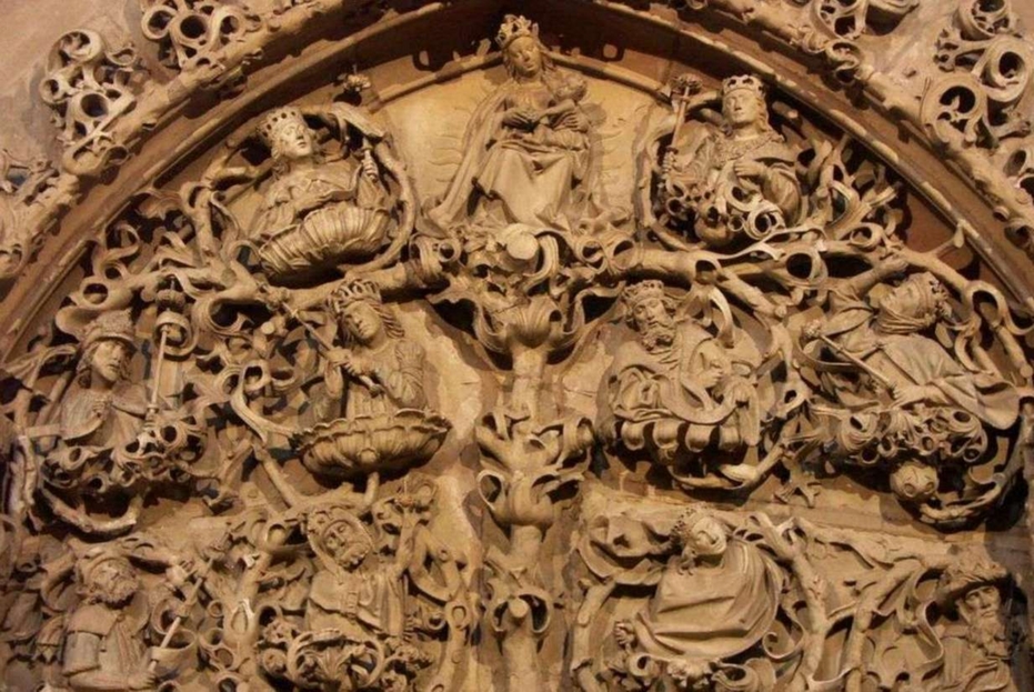 'L'albero di Jesse' nella Cattedrale di Worms in Germania