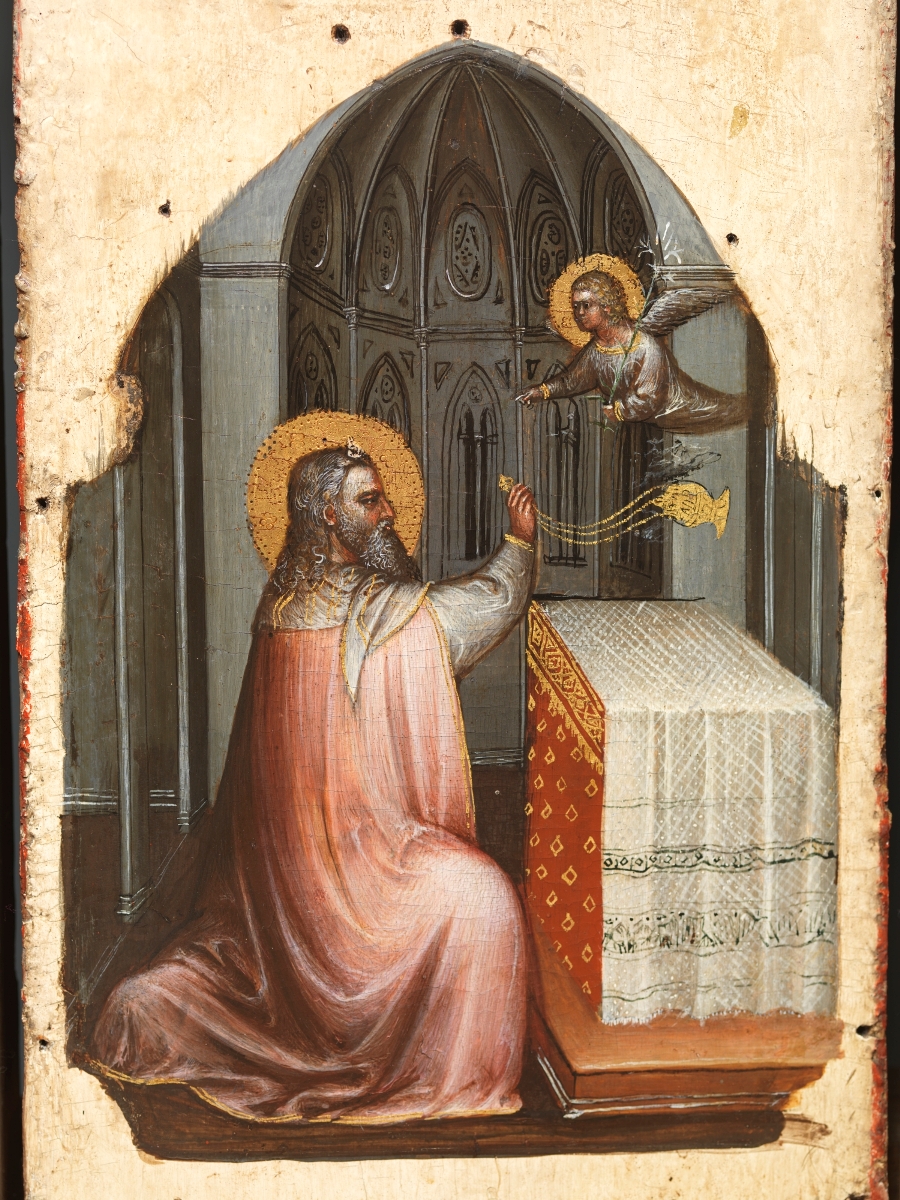 Giusto de' Menabuoi, Battesimo di Cristo, dal Polittico del Battistero della cattedrale, Padova