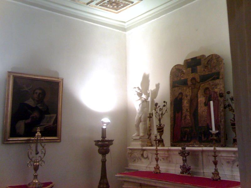 La cella di san Tommaso d'Aquino all'interno del complesso di San Domenico Maggiore
