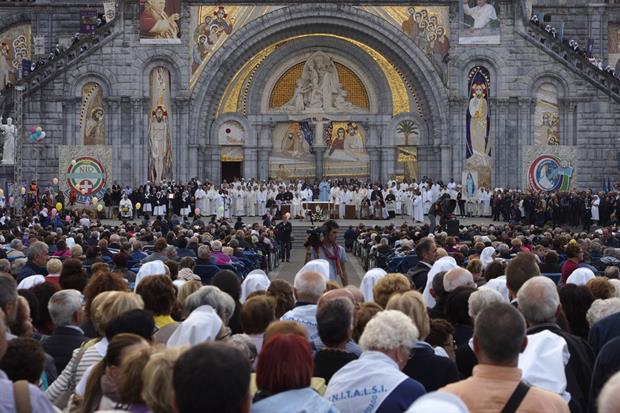 Un pellegrinaggio 'italiano' a Lourdes