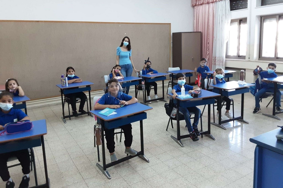I ragazzi sordi della Palestrina in un'aula dell'Istituto Effetà a Betlemme voluto da Paolo VI
