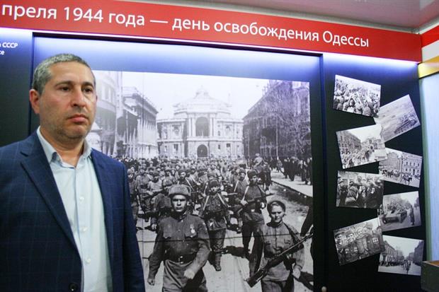 Pavel Kozlenko,  direttore del Museo dell’Olocausto di Odessa