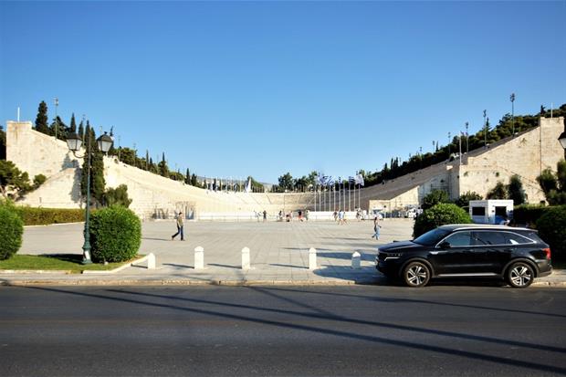 Lo stadio panatinaikos ad Atene