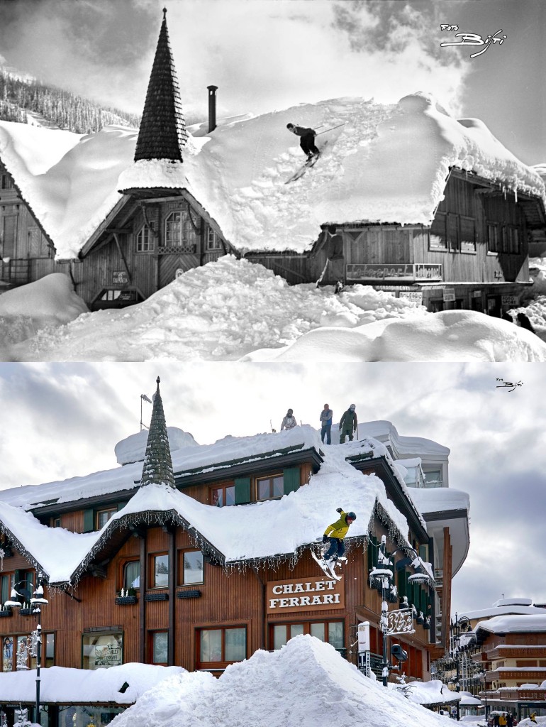 Il salto sugli sci, icona di Madonna di Campiglio, ripetuto dopo 70 anni