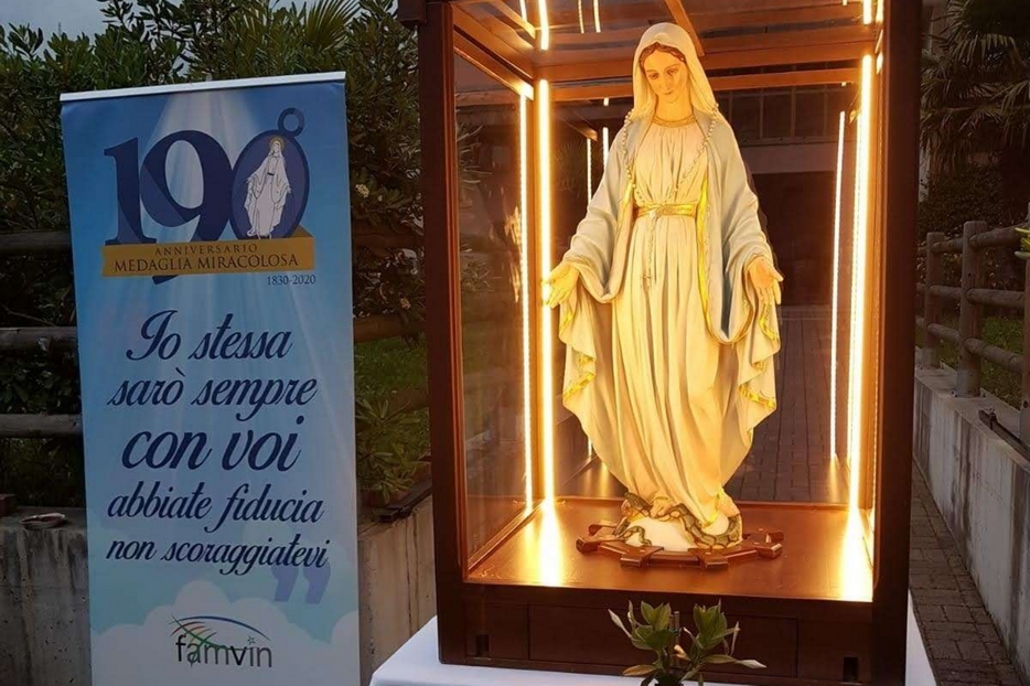 Il pellegrinaggio in Italia dell’effigie della Madonna della Medaglia miracolosa