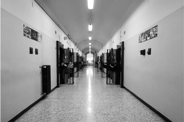 Un'altra delle fotografie scattate da Margherita Lazzati nei primi sei mesi del 2019 fra le mura dell’istituto di pena intitolato a Francesco Di Cataldo