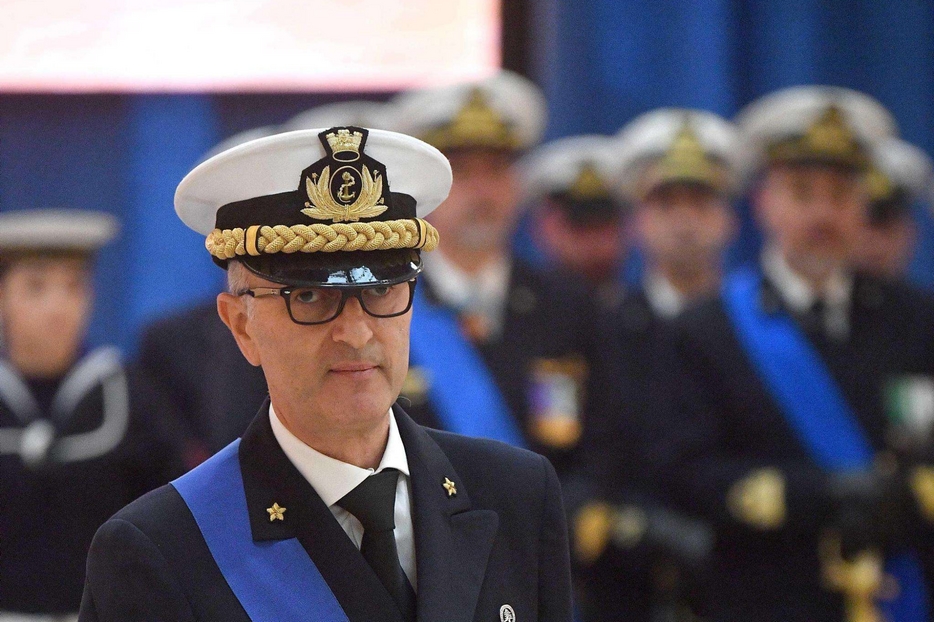 L’ammiraglio Nicola Carlone, nuovo comandante della Guardia costiera