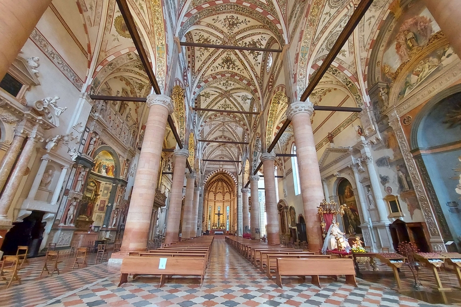 La basilica di Sant’Anastasia a Verona
