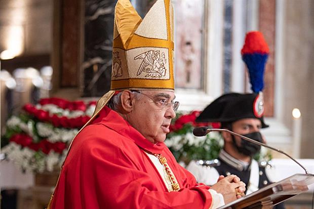 Il cardinale Semeraro presiede la cerimonia di beatificazione dei sei martiri di Casamari
