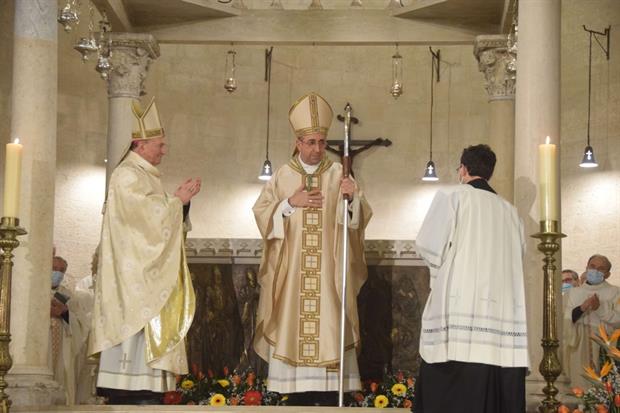 L'arcivescovo di Bari-Bitonto Giuseppe Satriano