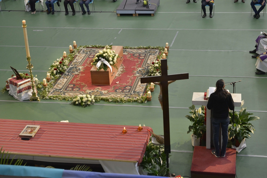 I funerali di Nadia De Munari