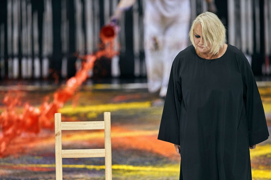 Iréne Theorin in “Valchiria” in scena al festival wagneriano di Bayreuth