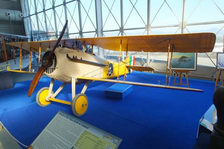 L'aereo di Fulco Ruffo di Calabria, asso della Grande Guerra, al Museo dell'Aeronautica Militare