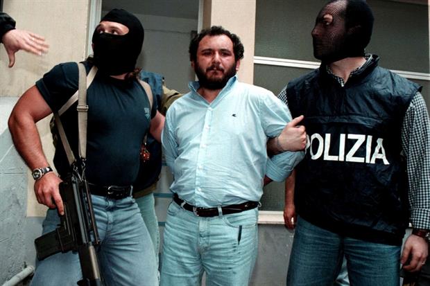 L'arresto di Giovanni Brusca nel maggio 1996