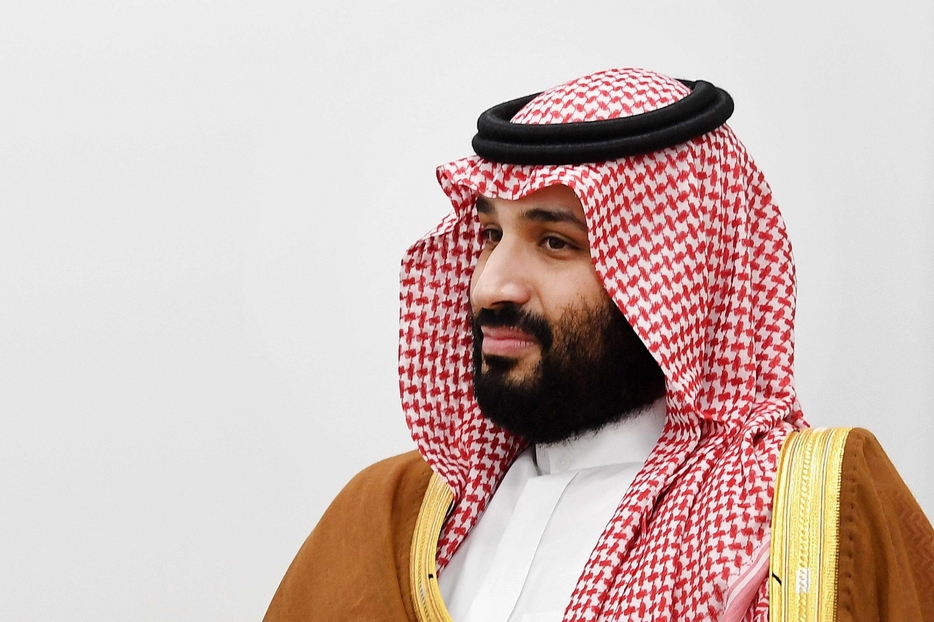 Il principe ereditario saudita Mohammed bin Salman (MbS)