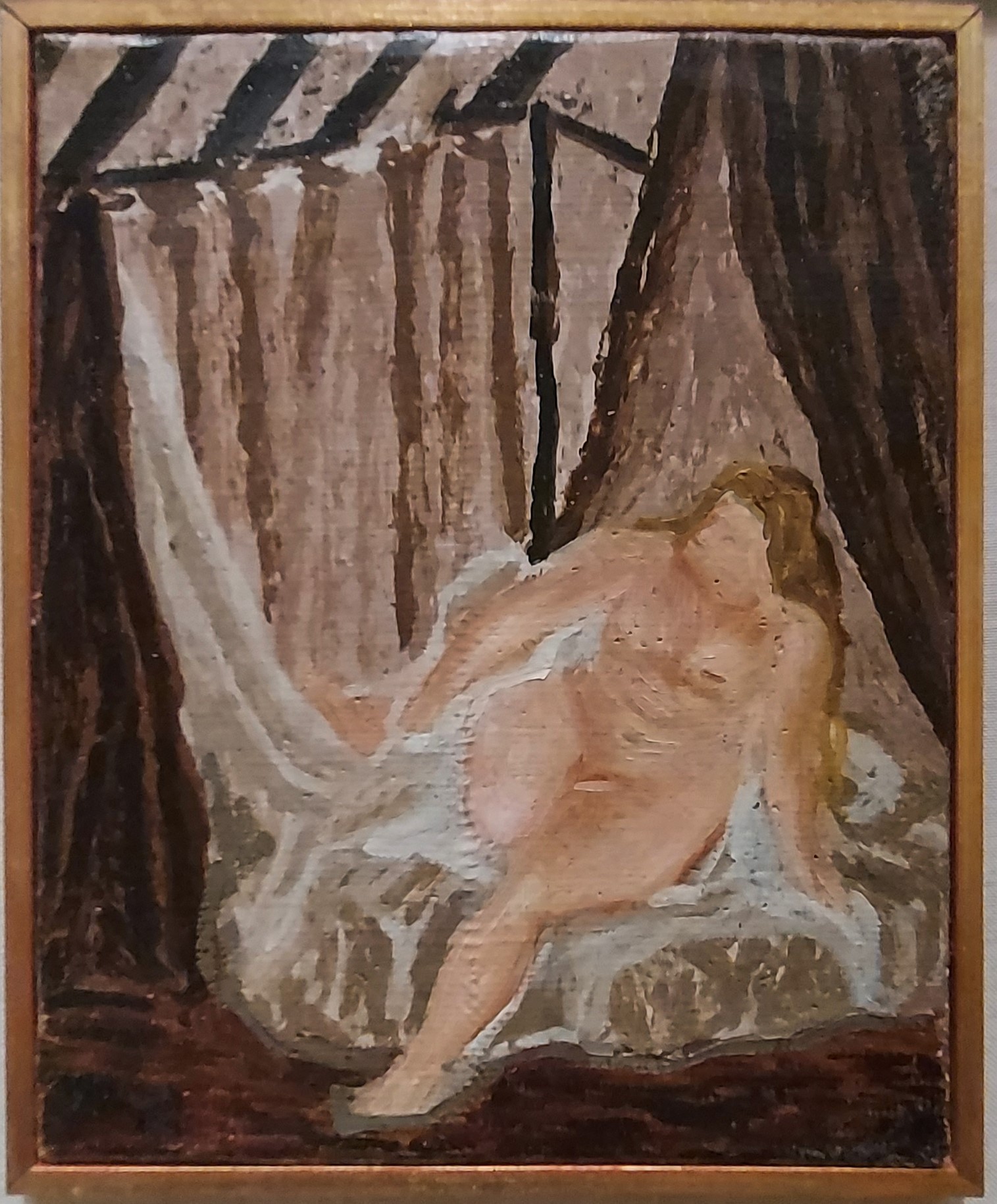 A. Martini, «Risveglio» (1939-’40 c., olio su tela)