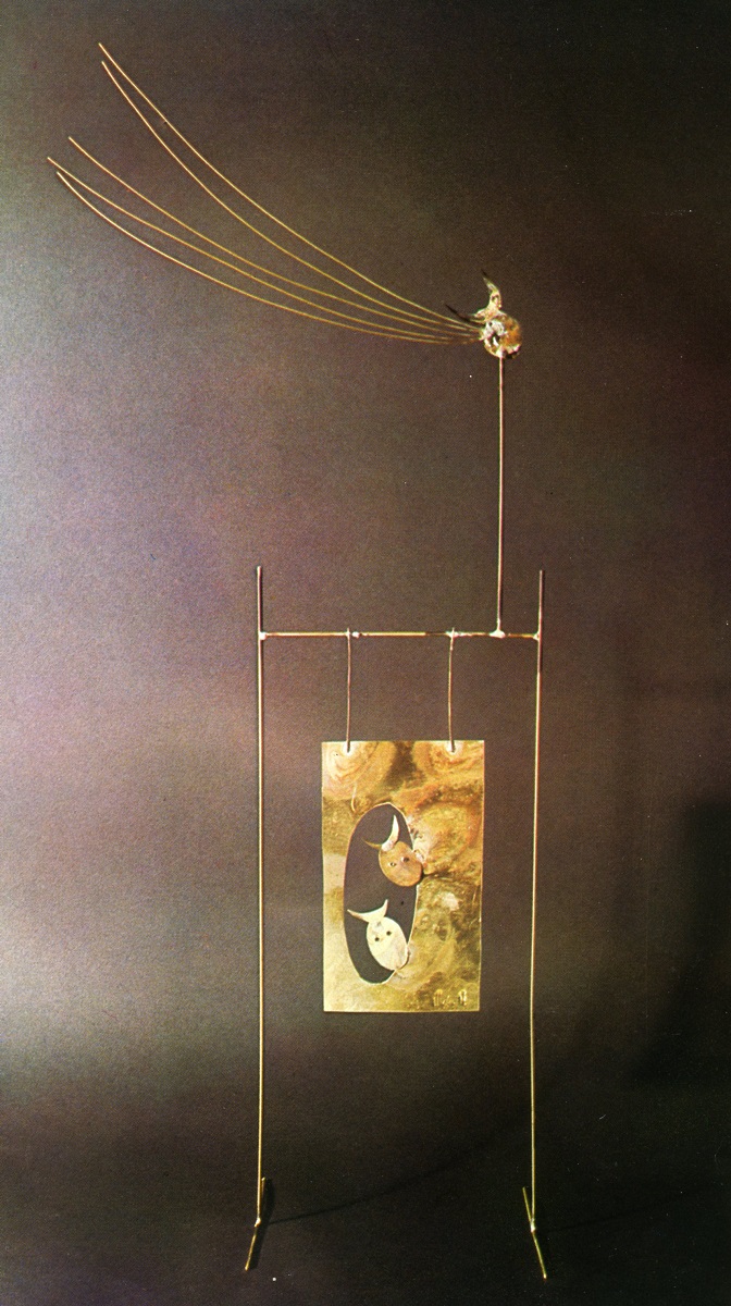 Fausto Melotti, 'Presepe2, 1972, ottone. Collezione Fiorella Minervino