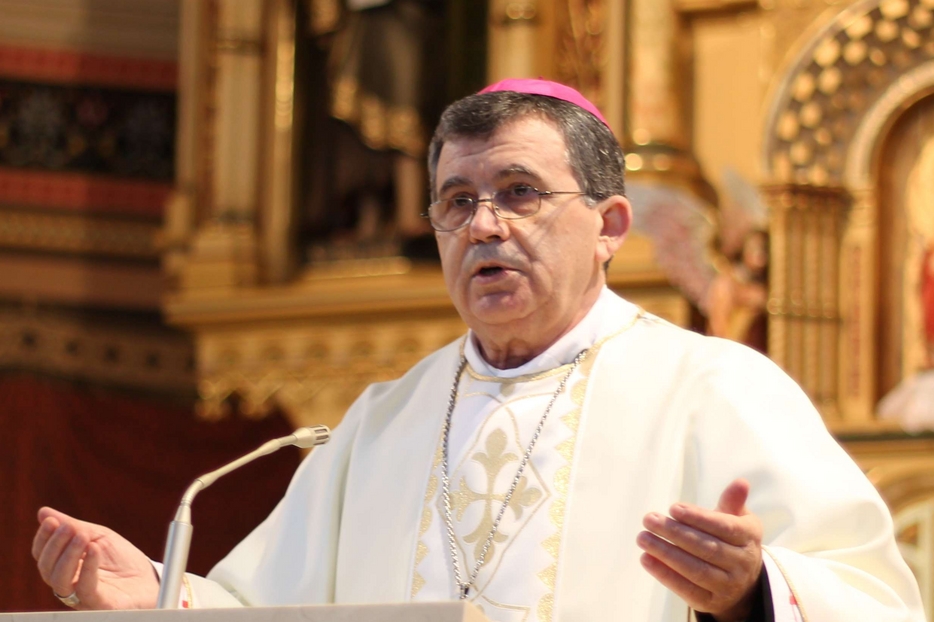 L'arcivescovo coadiutore di Sarajevo, Tomo Vuksic