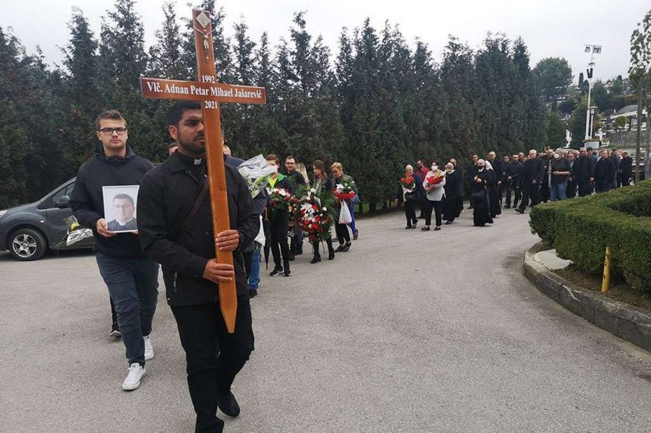 Una processione dei cattolici in Bosnia ed Erzegovina