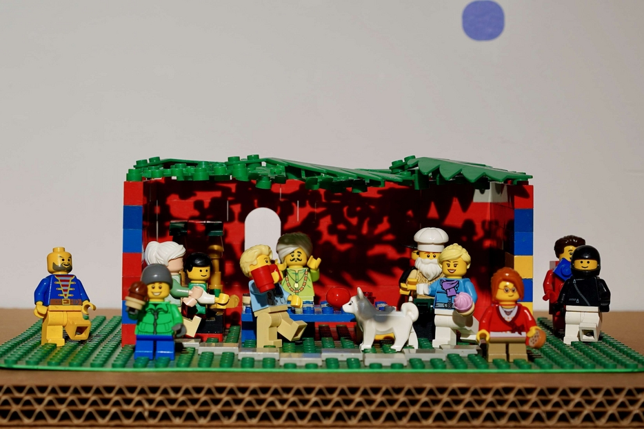 Il diorama Lego